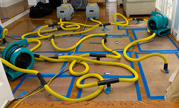 Professional Crawl Space Water Removal technician working in Andover, KS